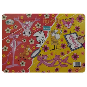 پازل 30 تکه رویش طرح پلنگ صورتی