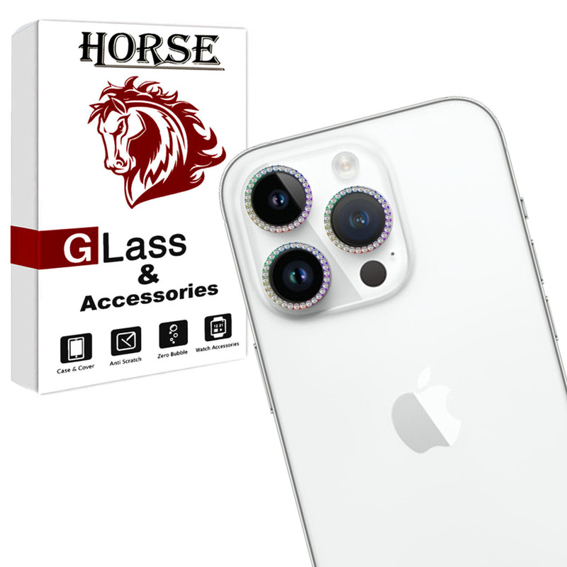 محافظ لنز دوربین هورس مدل DIAMONDLH مناسب برای گوشی موبایل اپل iPhone 14 Pro Max