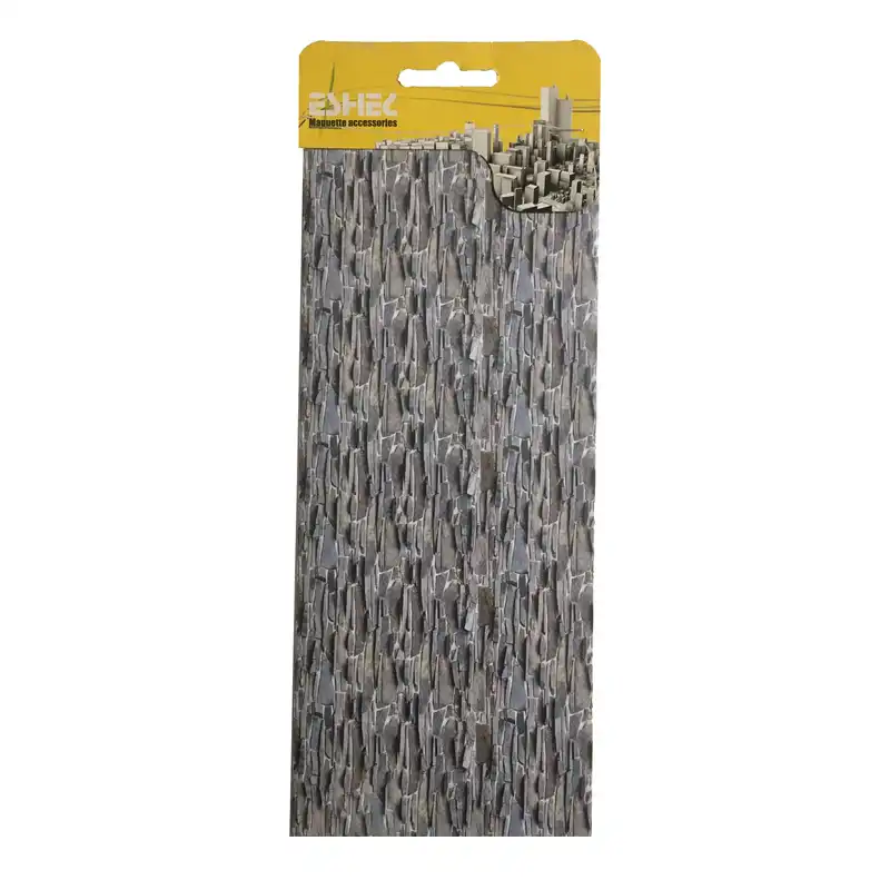 برچسب اشل مدل ماکت سازی زیپاتون طرح دیوار چینی برجسته کد 99