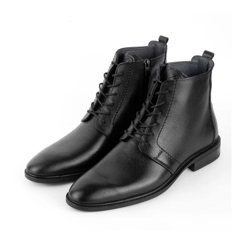 نیم بوت مردانه مدل چرم طبیعی کد M9-sha