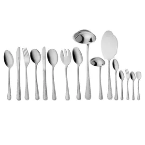 سرویس قاشق و چنگال 98 پارچه ناب استیل مدل برلین