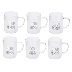 لیوان مدل گود مورنینگ Good Morning کد 1369n 1196 مجموعه شش عددی 