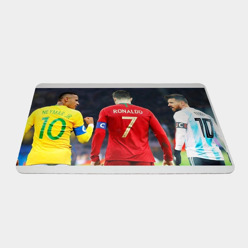 ماوس پد طرح بازیکن فوتبال سایز 24x37 سانتی متر
