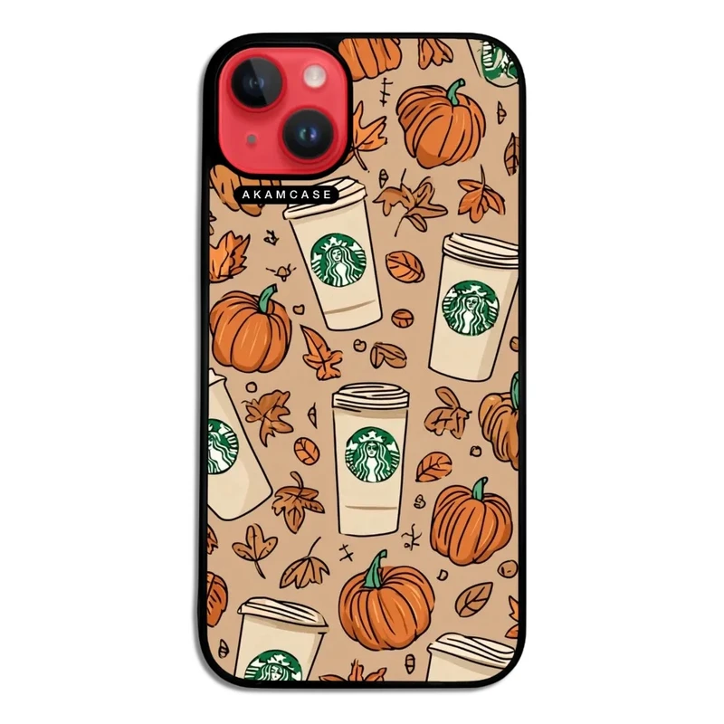 کاور آکام مدل AMC-WA14PLUS-PUMPKIN-23 مناسب برای گوشی موبایل اپل iPhone 14 Plus
