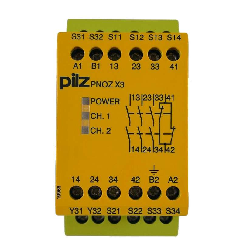 رله بریر بیست و چهار ولت پیلز مدل  PNOZ X3  24V  774310