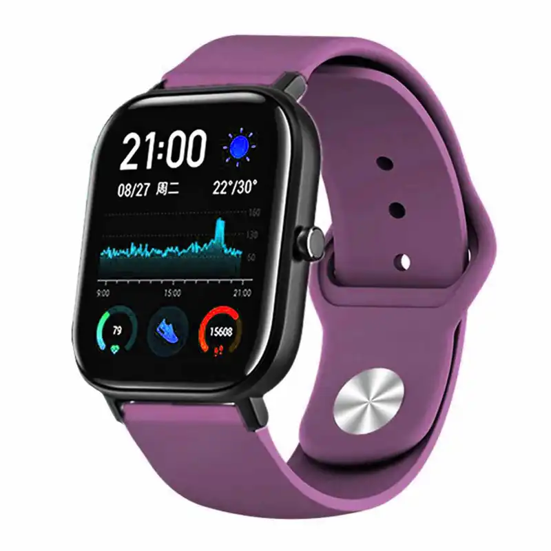 بند گودزیلا مدل Ro-Silic مناسب برای ساعت هوشمند ایمیلب W02