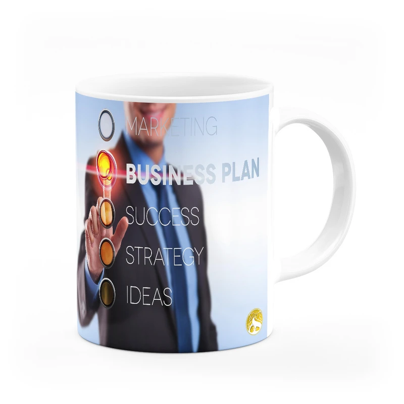 ماگ هومرو طرح بیزینس و جملات انگیزشی مدل MG8349