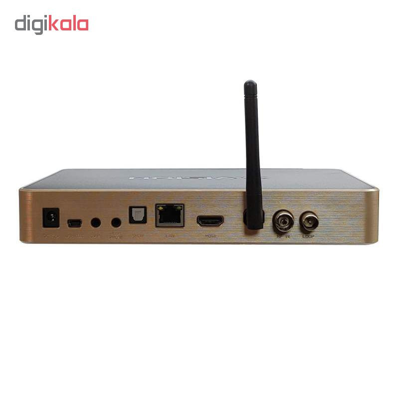 اندروید باکس ایکس ویژن مدل XSMT-320k به همراه آنتن رومیزی پروویژن DVB-T601