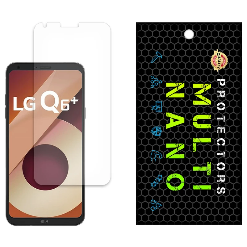 محافظ صفحه نمایش مات مولتی نانو مدل X-S1M مناسب برای گوشی موبایل ال جی Q6 Plus