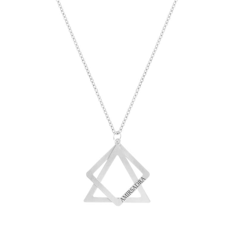 گردنبند نقره مردانه لیردا مدل امیر صدرا 1011 گردنبند نقره مردانه لیردا مدل امیر صدرا 1011