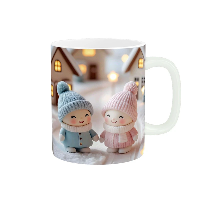 ماگ پاد آفرین طرح دو دوست کد 388 مدل ساده