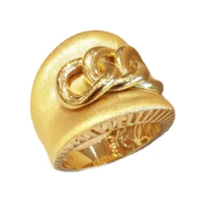 انگشتر طلا 18 عیار زنانه مدل تراش