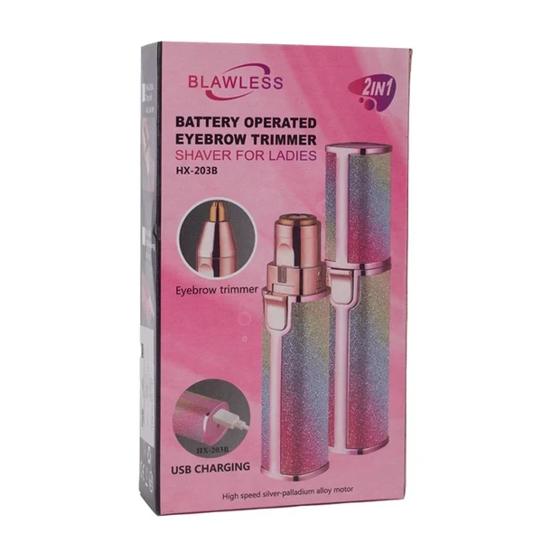 عکس شماره 10 : ماشین اصلاح موی صورت بانوان بلولس مدل hx-2038