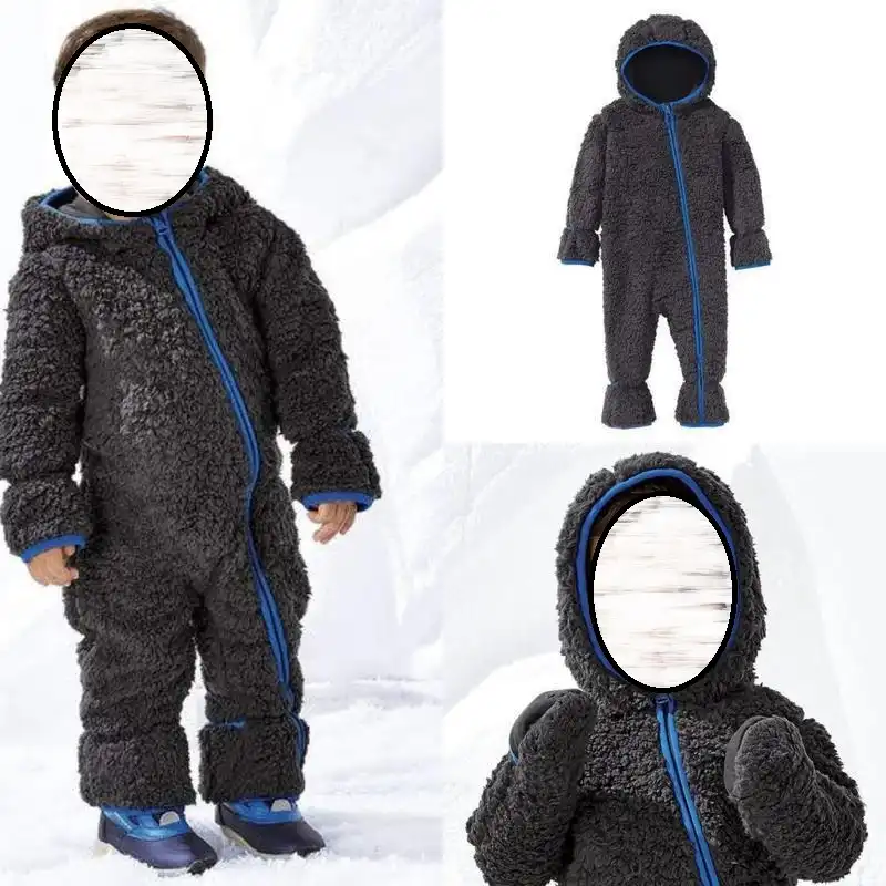 سرهمی نوزادی لوپیلو مدل جوراب دار کد 9553389