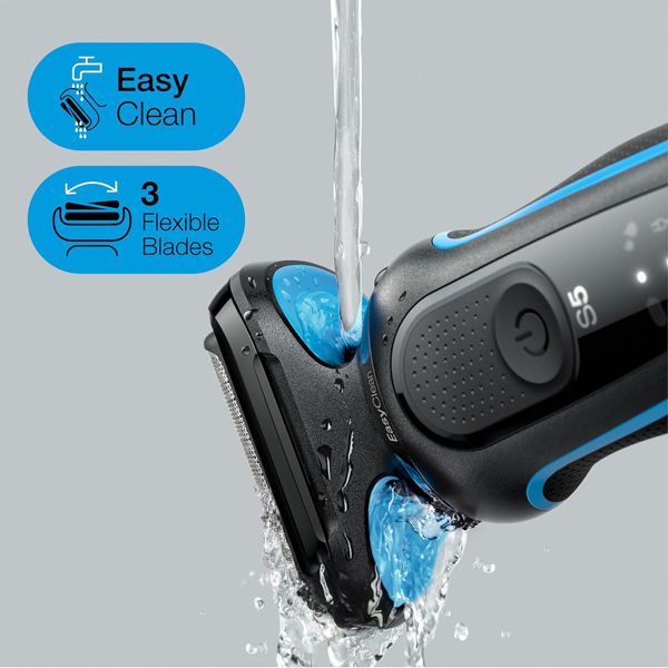 ماشین اصلاح موی صورت شارژی بروان مدل 51B1000s -  - 11