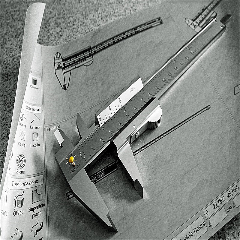 کولیس اینستار مدل HPS گستره 0-150 میلی متر کولیس اینستار مدل HPS گستره 0-150 میلی متر