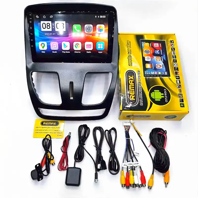 مانیتور خودرو ریمکس مدل اندروید مناسب برای کوییک