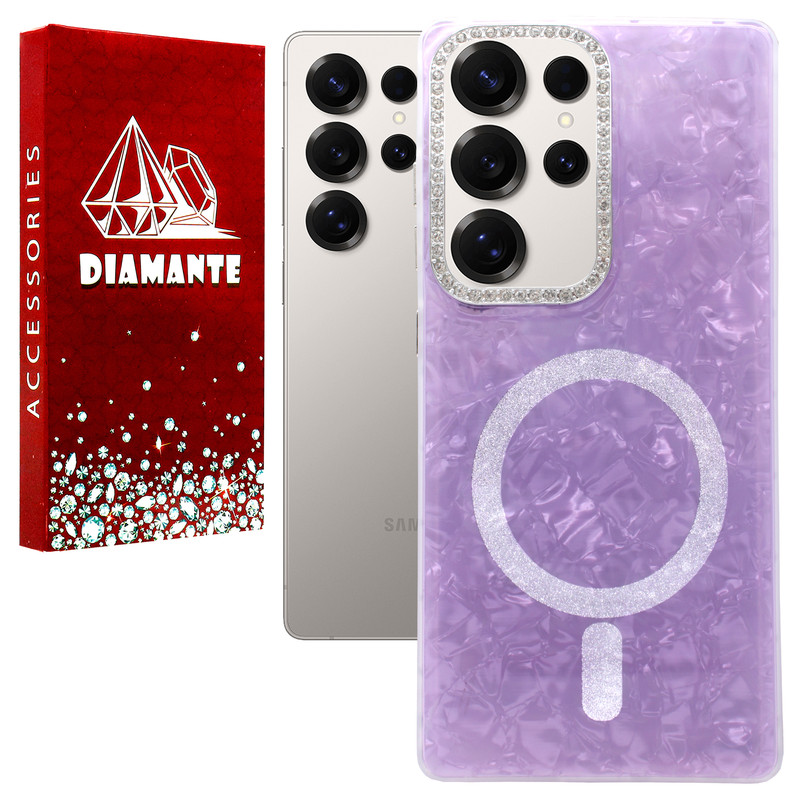 کاور دیامانته مدل Glitter Rd مناسب برای گوشی موبایل سامسونگ Galaxy S26 Ultra