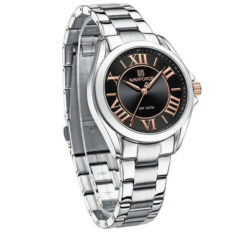 ساعت مچی عقربه ای زنانه نیوی فورس مدل  NF5037SB