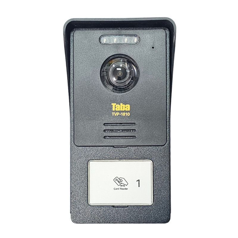 پنل روکار کارتی دربازکن تصویری تابا مدل TVP_1810