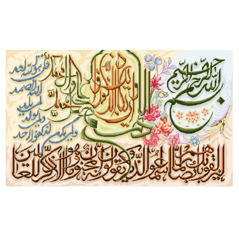 نخ و نقشه تابلوفرش مدل 22184