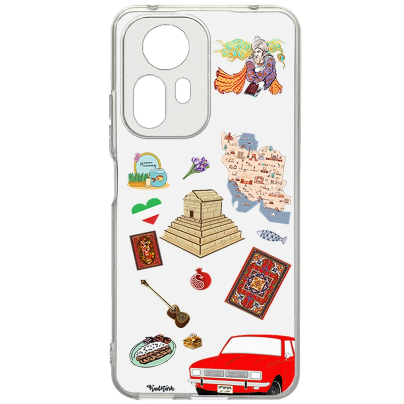 کاور طرح Iran مناسب برای گوشی موبایل شیائومی Note 12s