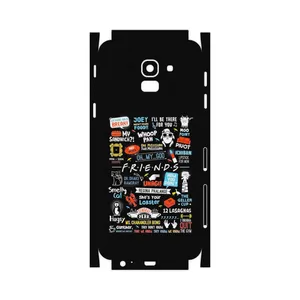 MAHOOT Friends 2-FullSkin Cover Sticker for Samsung Galaxy J6