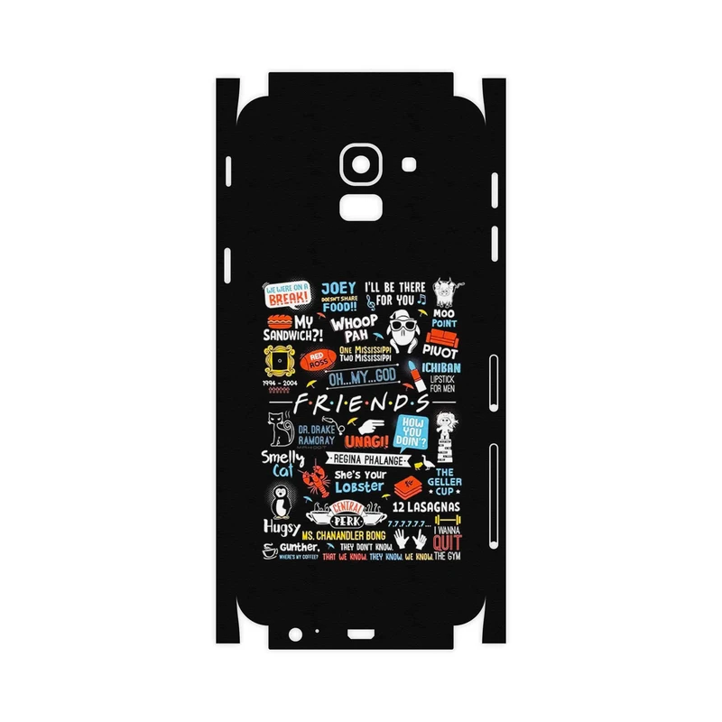برچسب پوششی ماهوت مدل Friends 2-FullSkin مناسب برای گوشی موبایل سامسونگ Galaxy J6
