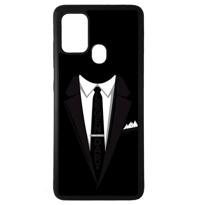 کاور طرح کت و کراوات کد 1146 مناسب برای گوشی موبایل سامسونگ galaxy m30s
