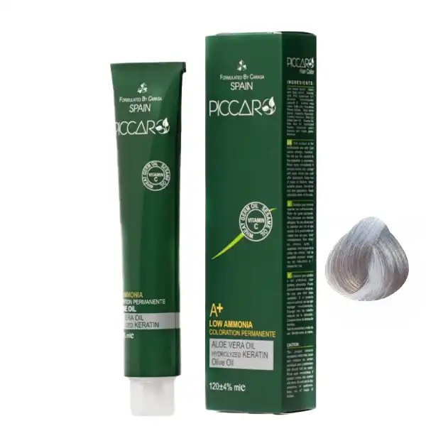 رنگ مو پيكارو مدل 9.19 حجم 120 ميلي ليتر رنگ نقره اي متاليك