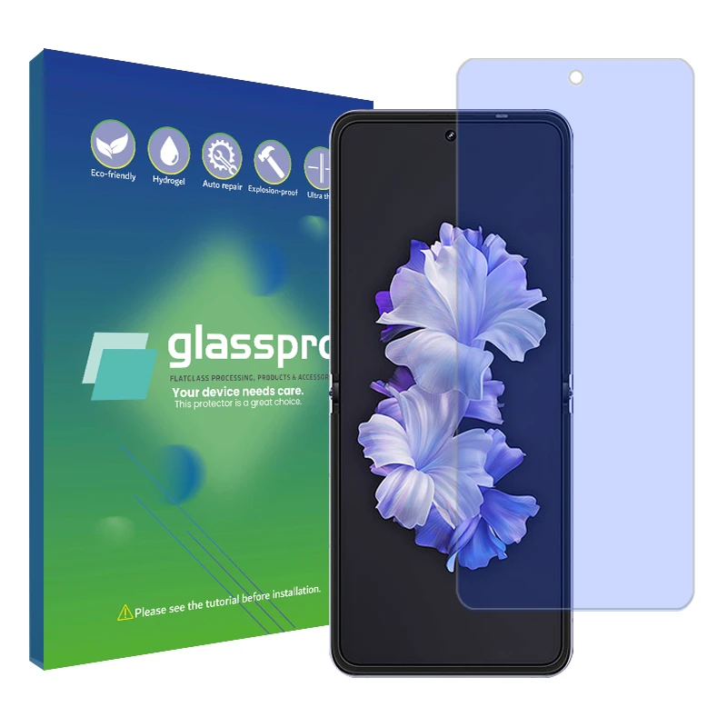 محافظ صفحه نمایش ضد اشعه آبی گلس پرو مدل Resistant مناسب برای گوشی موبایل تکنو Phantom V Flip