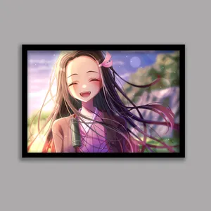 تابلو مدل انیمه شیطان کش Demon Slayer کد LA-G10452-2