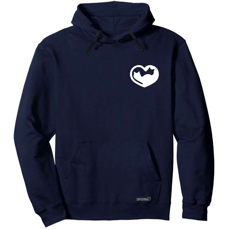 هودی زنانه 27 مدل cats کد W11 رنگ سرمه ای 