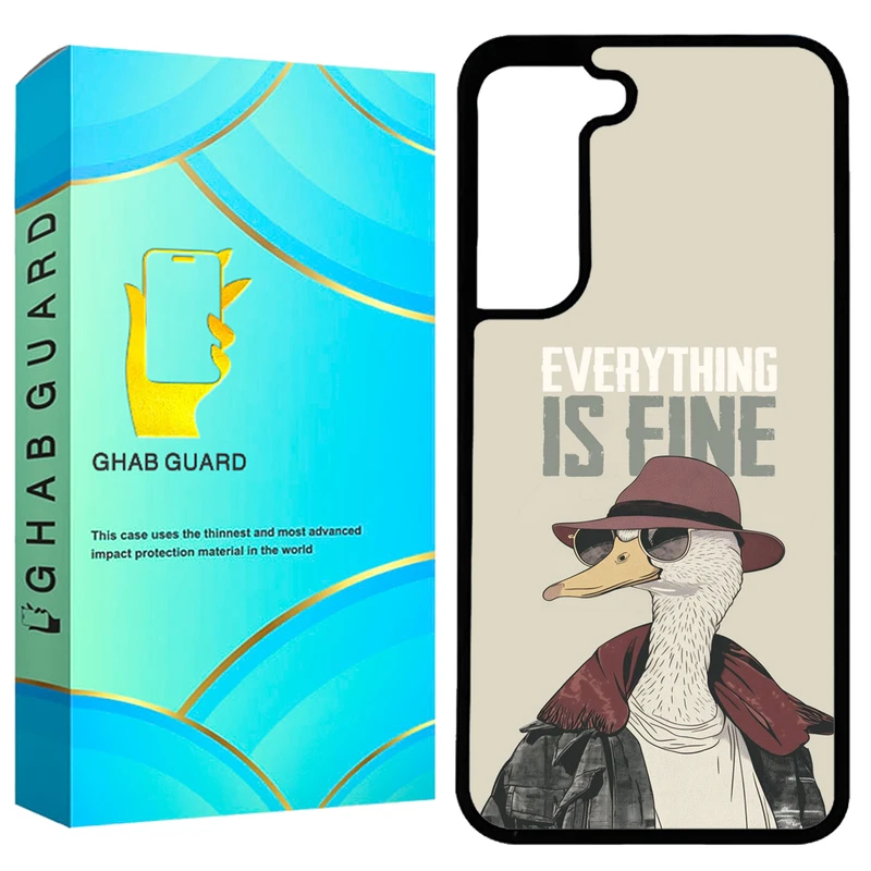 کاور قاب گارد طرح اردک مدل GCHPA21F مناسب برای گوشی موبایل سامسونگ Galaxy S21 FE 5G