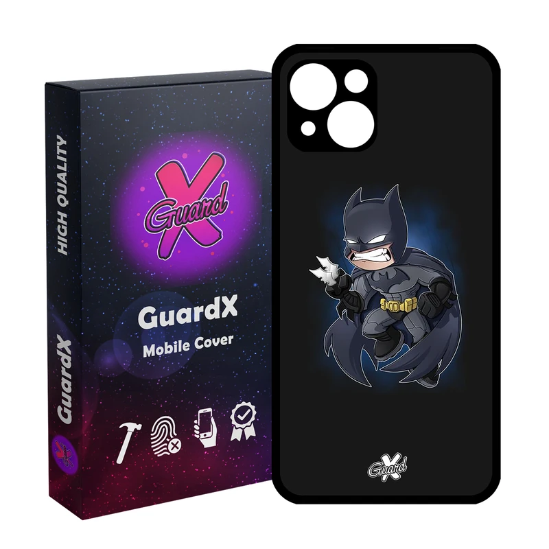 کاور گارد ایکس طرح Batman مدل Glass10049 مناسب برای گوشی موبایل اپل iPhone 13