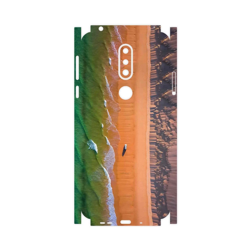 برچسب پوششی ماهوت مدل Beach and Green Sea-FullSkin مناسب برای گوشی موبایل نوکیا 7.1