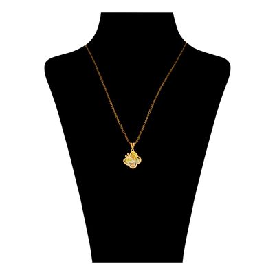 نقد و بررسی گردنبند طلا 18 عیار ناریا مدل پروانه رنگ سفید توسط خریداران