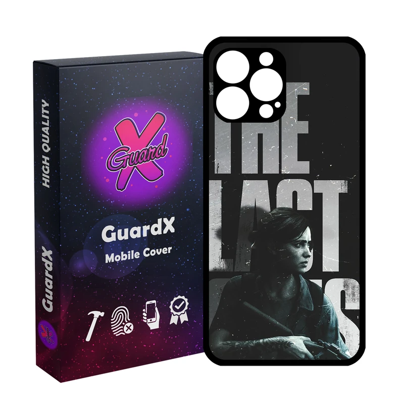 کاور گارد ایکس طرح Last of Us مدل Glass10792 مناسب برای گوشی موبایل اپل iPhone 13 Pro Max