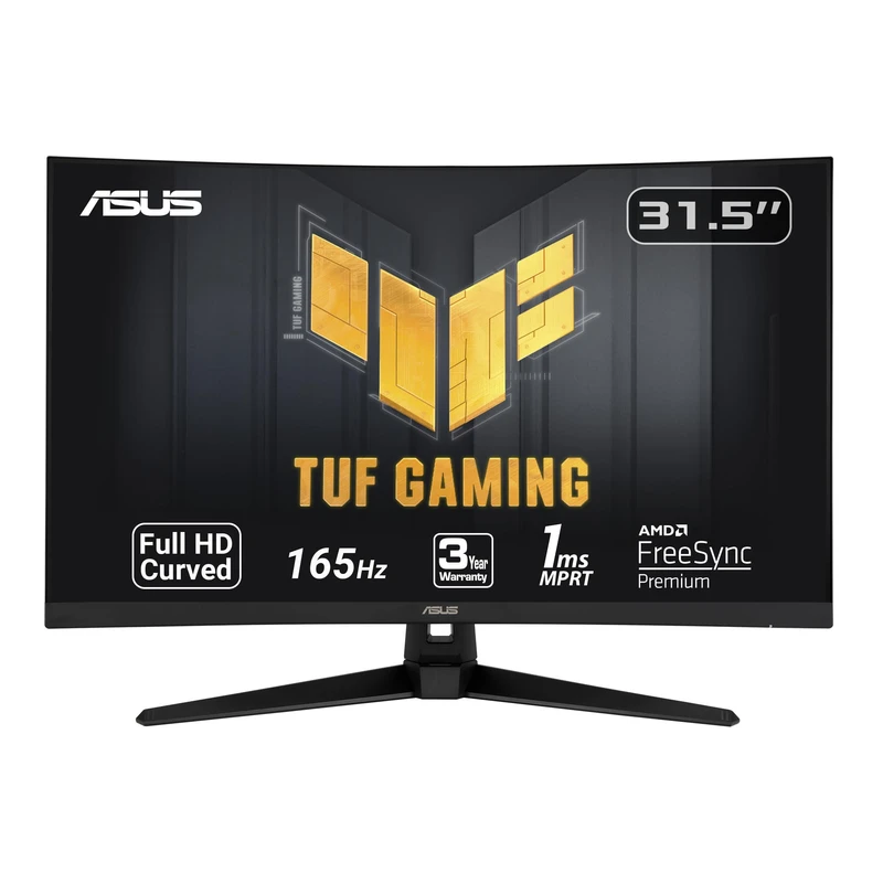 مانیتور خمیده گیمینگ 31.5 اینچ ایسوس مدل TUF GAMING VG328H1B