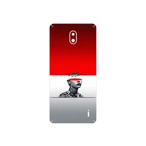 MAHOOT Collage of surreal Portrait of Women 1 Cover Sticker for Nokia 1 Plus