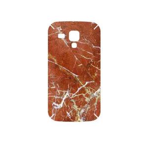 MAHOOT Red Marble Cover Sticker for Samsung Galaxy S Duos GT S7562