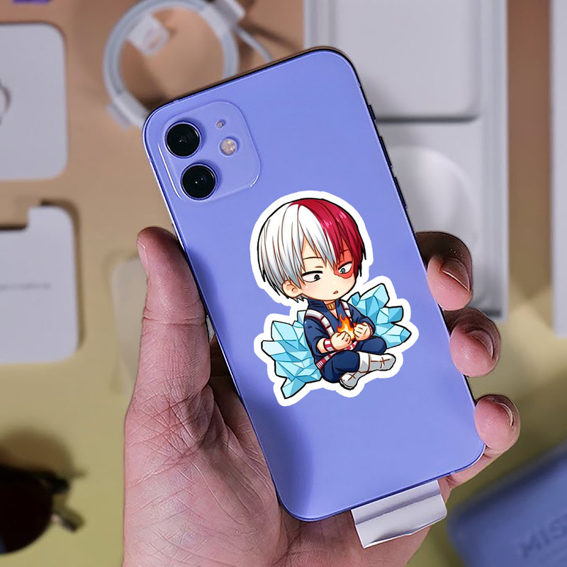 استیکر لپ تاپ پیکسل میکسل مدل انیمه My Hero Academia