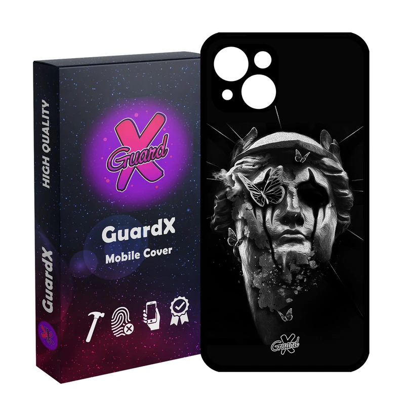 کاور گارد ایکس طرح مرد مدل Glass10278 مناسب برای گوشی موبایل اپل iPhone 13