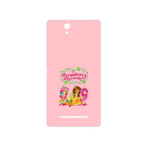 MAHOOT Strawberry Shortcake Cover Sticker for Sony Xperia C3 Dual