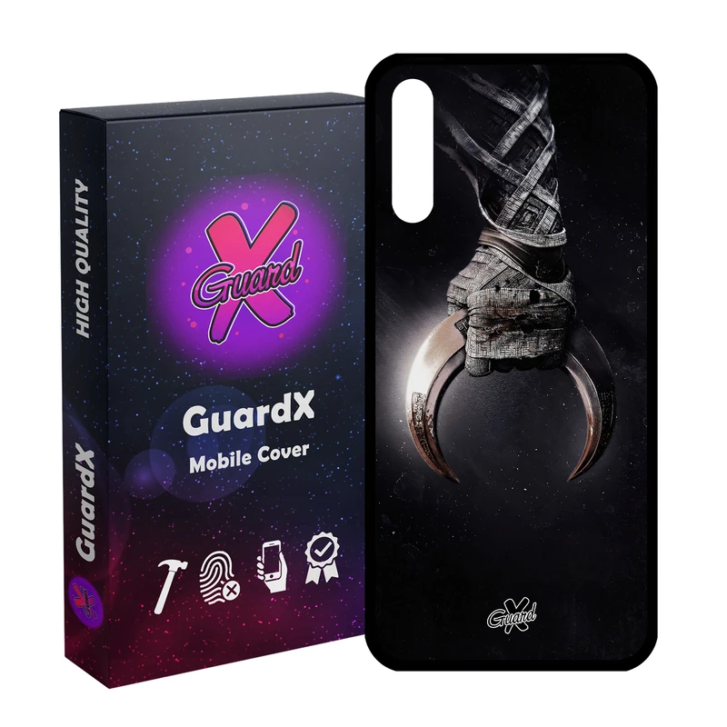 کاور گارد ایکس طرح شوالیه ماه مدل Glass10451 مناسب برای گوشی موبایل سامسونگ Galaxy A30s/A50/A50s