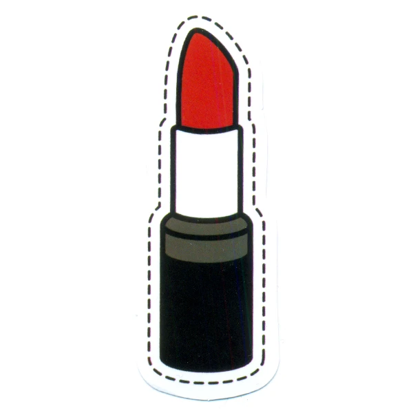 استیکر لپ تاپ طرح رژ لب کد 140