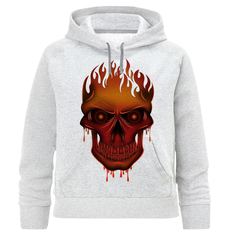 هودی پسرانه طرح اسکلت آتیشی کد W371