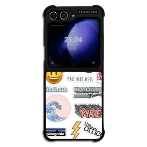 AKAM AMCWSGZFLIP5-GOOD VIBES8 Cover For Samsung Galaxy Z Flip 5