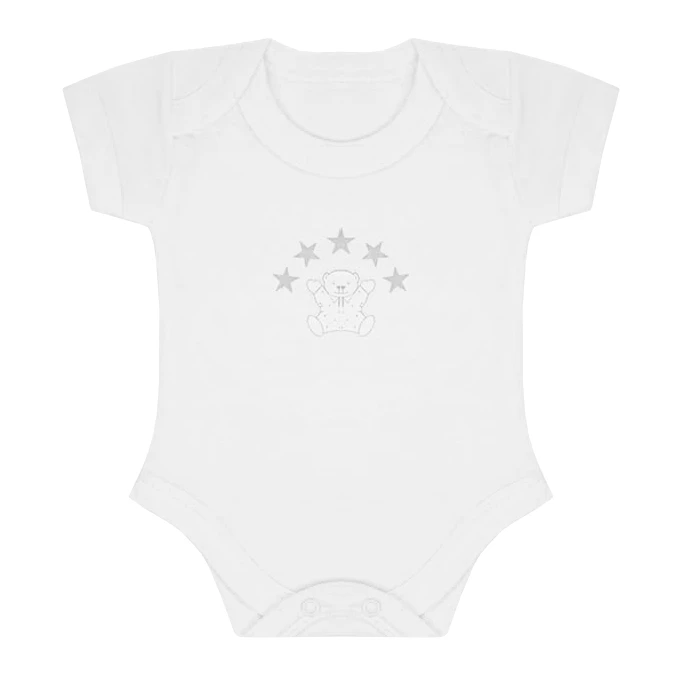 بادی آستین تا روی شانه نوزادی مدل 01902736491