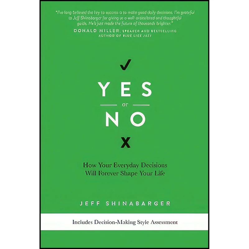 کتاب Yes or No اثر Jeff Shinabarger انتشارات David C Cook